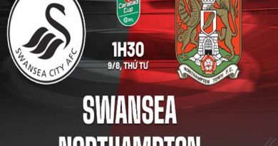 Phân tích kèo bóng đá Swansea vs Northampton 1h30 ngày 9/8