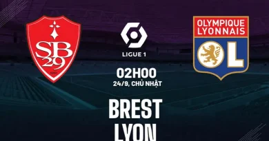 Kèo châu Á Brest vs Lyon, 2h00 ngày 24/9