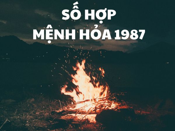 Gợi ý con số hợp mệnh hỏa 1987 cho tài vận thăng hoa