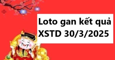 Loto gan kết quả XSTD ngày 30/3/2025