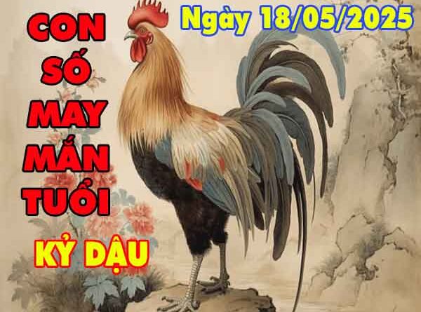 Con số tài lộc tuổi Kỷ Dậu ngày 18/5/2025 chủ nhật hôm nay