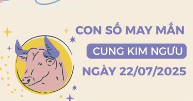 Con số kích hoạt may mắn cung Kim Ngưu ngày 22/7/2025