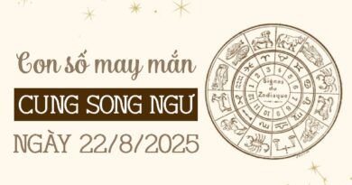 Khám phá con số phát tài cung Song Ngư ngày 22/8/2025