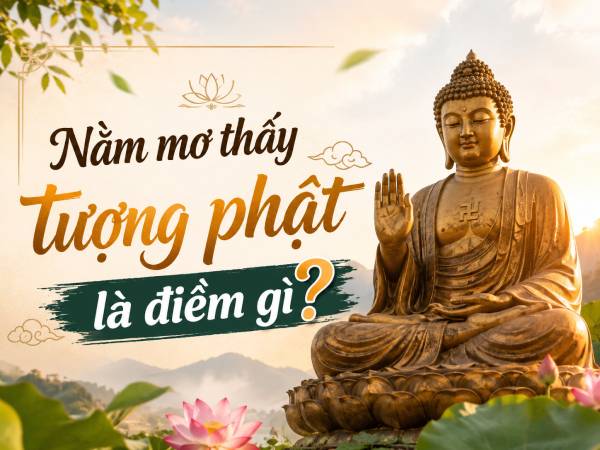 Nằm mơ thấy tượng Phật là điềm gì?