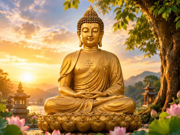 Ngủ mê thấy mình quỳ lạy trước tượng Phật