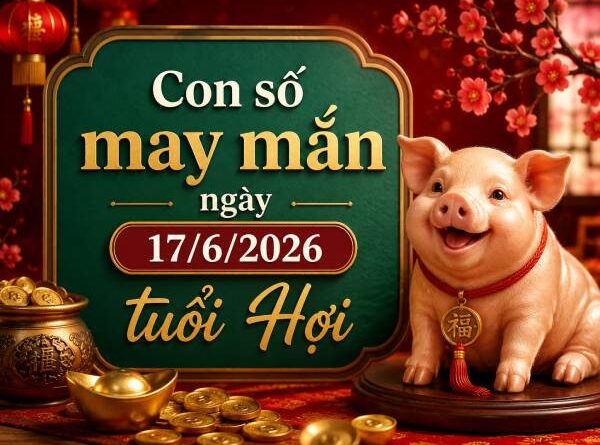 Luận giải những con số may mắn ngày 17/6/2026 tuổi Hợi