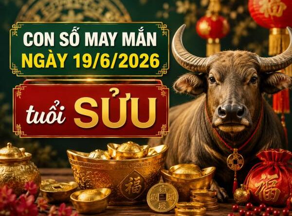 Bật mí con số may mắn ngày 19/6/2026 tuổi Sửu hôm nay Luận giải con số may mắn ngày 19/6/2026 tuổi Sửu theo từng năm sinh