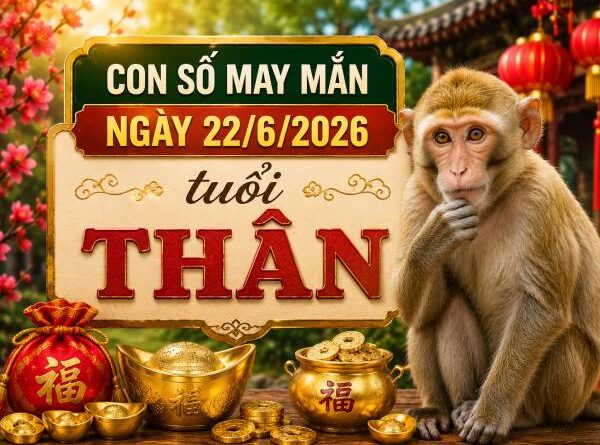 Tìm ngay con số may mắn ngày 22/6/2026 tuổi Thân đón lộc Gợi ý con số tài lộc ngày 22 tháng 6 tuổi Thân theo từng năm sinh