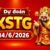 Dự đoán XSTG 14/6/2026